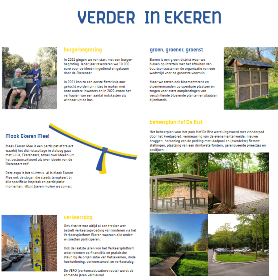 informatie verder in Ekeren